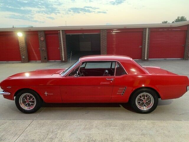 1966 Red Ford Mustang Coupe