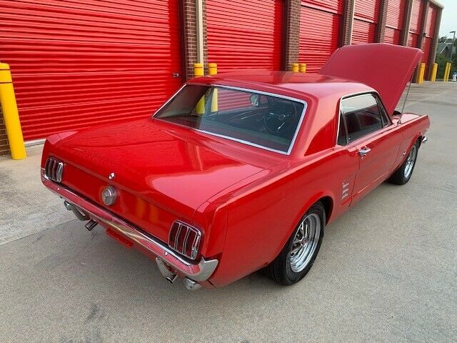 1966 Red Ford Mustang Coupe