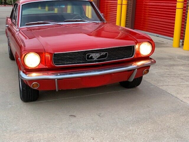 1966 Red Ford Mustang Coupe