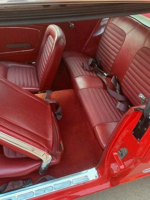 1966 Red Ford Mustang Coupe