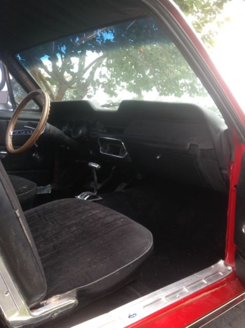 1966 Red Ford Mustang Coupe
