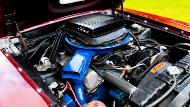 1969 Royal Maroon Ford Mustang Sportsroof