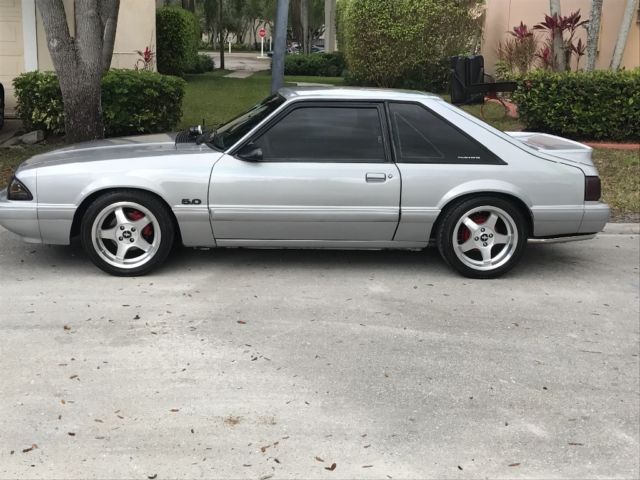 1992 Gray Ford Mustang Hatchback