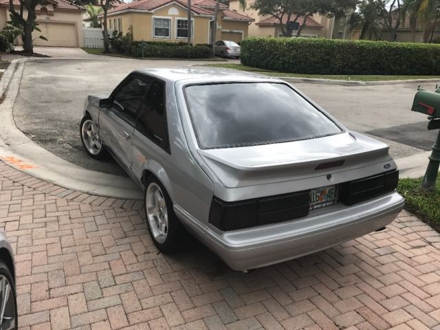 1992 Gray Ford Mustang Hatchback