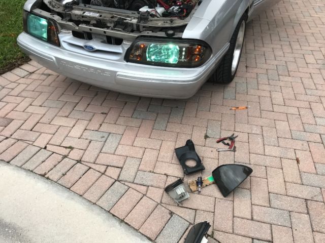 1992 Gray Ford Mustang Hatchback