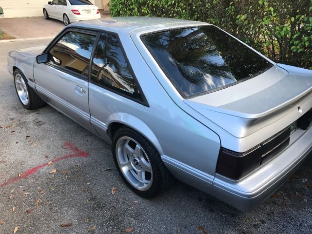 1992 Gray Ford Mustang Hatchback