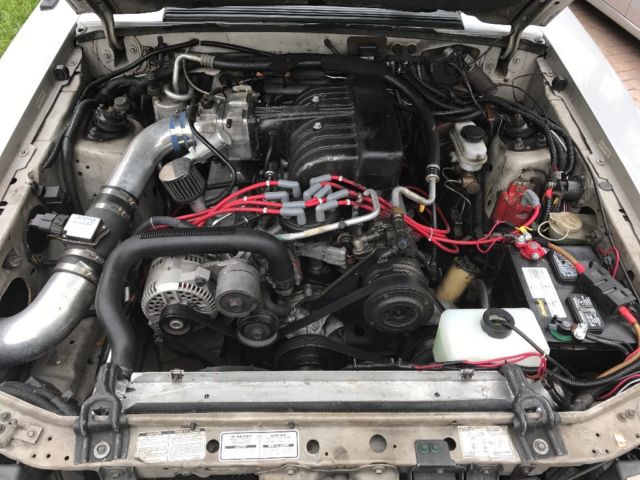 1992 Gray Ford Mustang Hatchback
