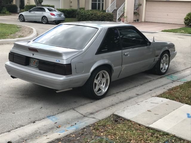 1992 Gray Ford Mustang Hatchback