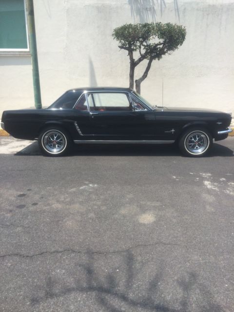 1965 Black Ford Mustang Coupe