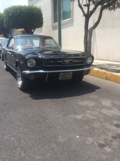 1965 Black Ford Mustang Coupe
