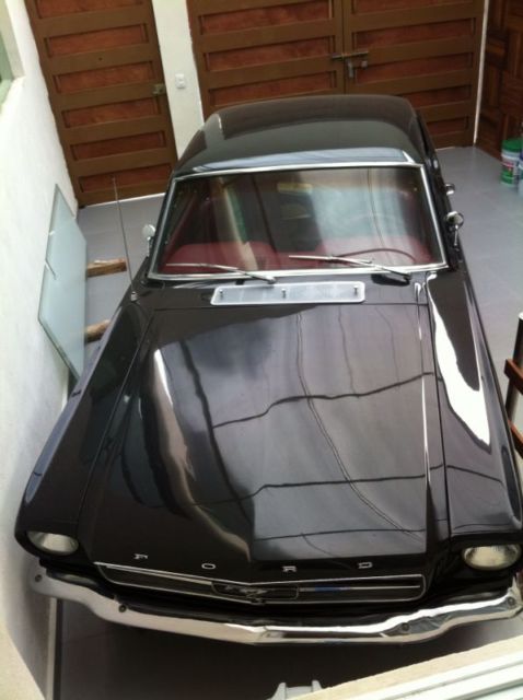 1965 Black Ford Mustang Coupe