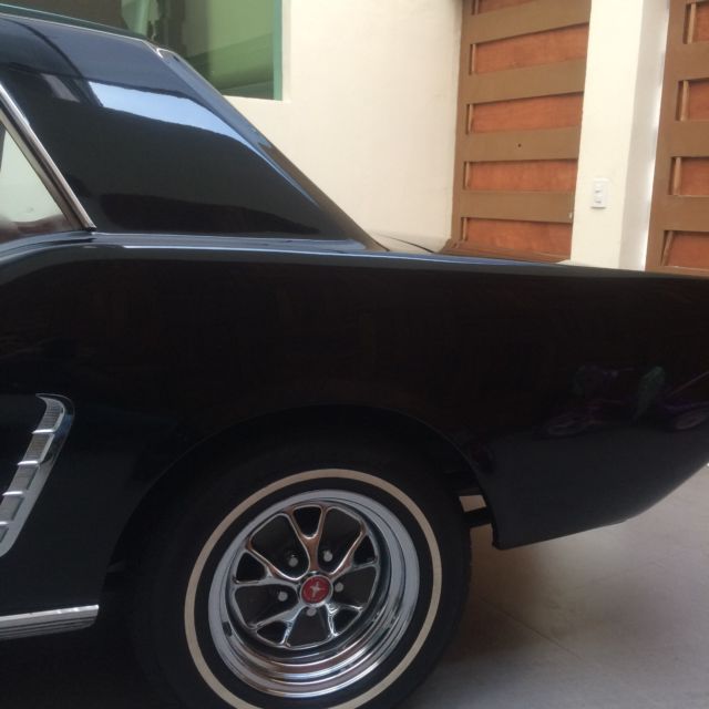 1965 Black Ford Mustang Coupe