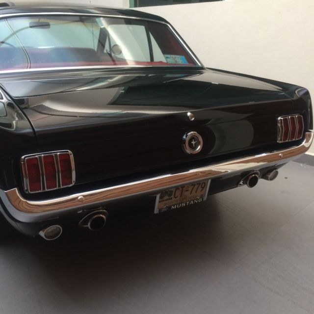 1965 Black Ford Mustang Coupe