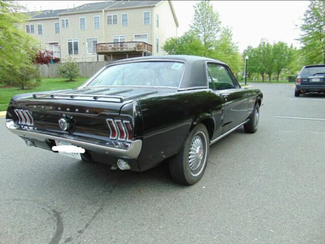 1967 Black Ford Mustang Coupe