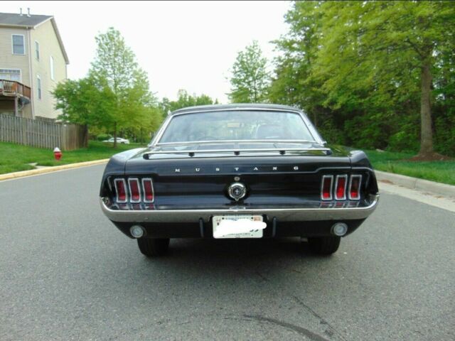 1967 Black Ford Mustang Coupe