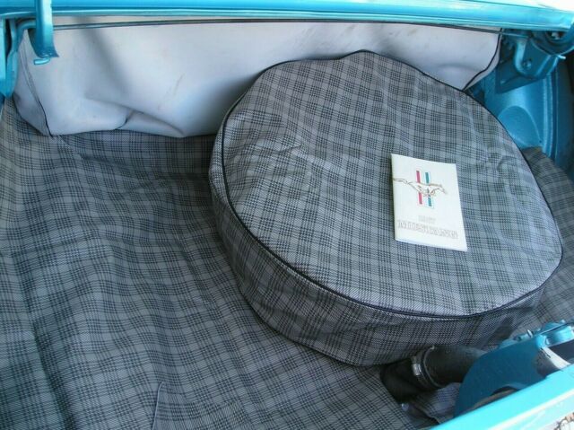 1967 Blue Ford Mustang Convertible