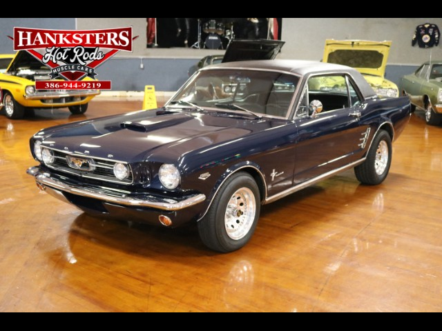 1966 Blue Ford Mustang --