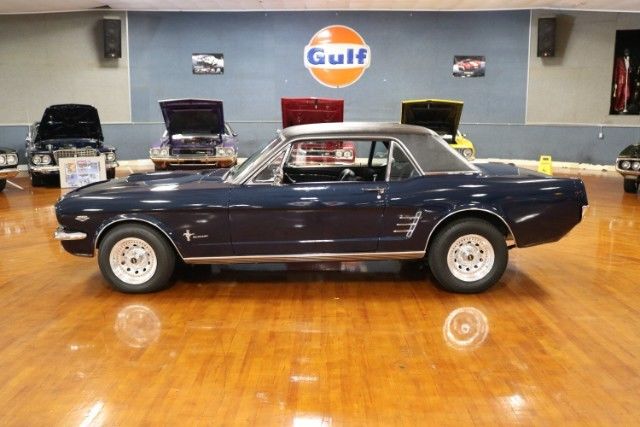 1966 Blue Ford Mustang --