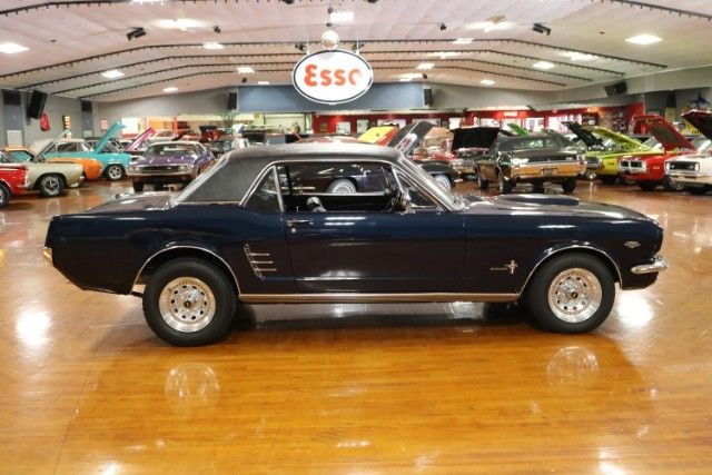 1966 Blue Ford Mustang --