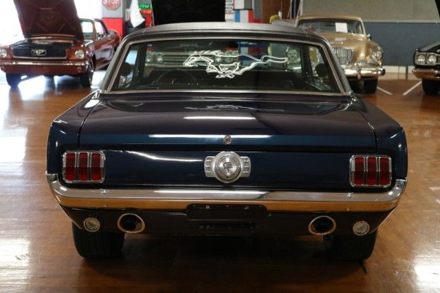 1966 Blue Ford Mustang --