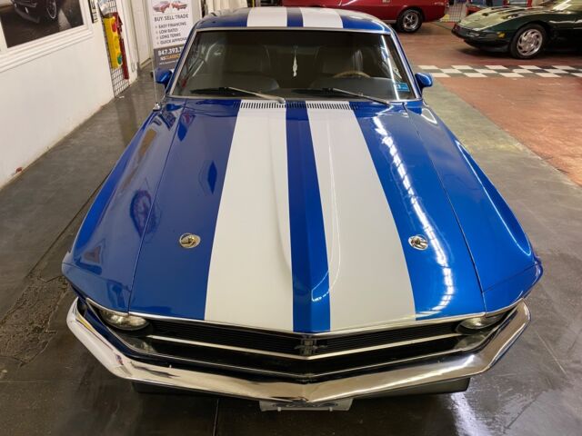 1970 Blue Ford Mustang 2 Door