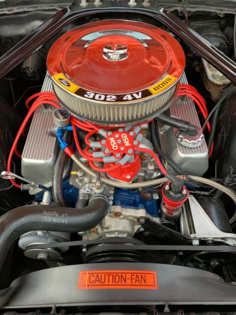 1969 Red Calypso Coral Ford Mustang Coupe