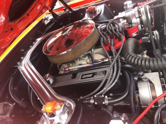 1969 Red Calypso Coral Ford Mustang Coupe