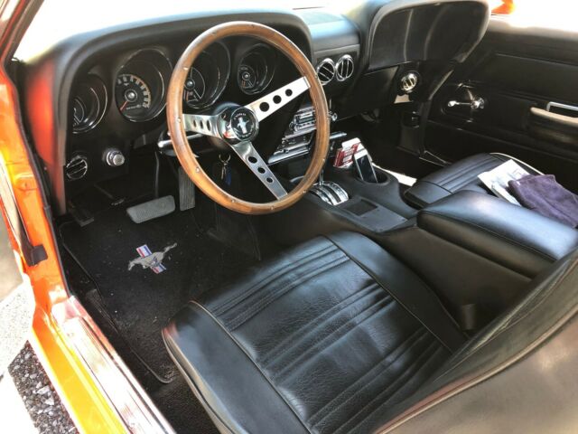 1969 Red Calypso Coral Ford Mustang Coupe