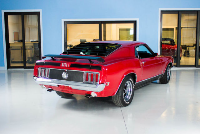 1970 Red Ford Mustang Fastback