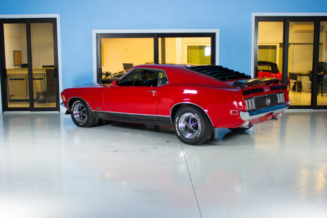 1970 Red Ford Mustang Fastback