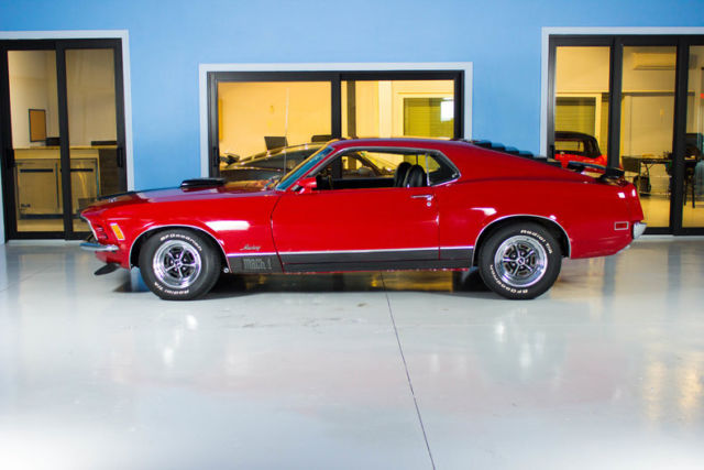 1970 Red Ford Mustang Fastback