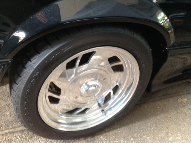 1993 Black Ford Mustang Hatchback