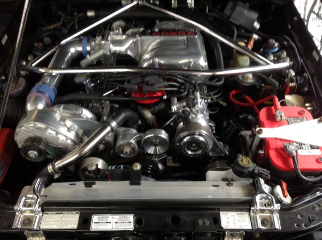 1993 Black Ford Mustang Hatchback