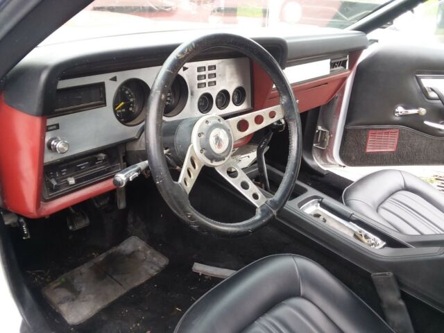 1977 White Ford Mustang Hatchback