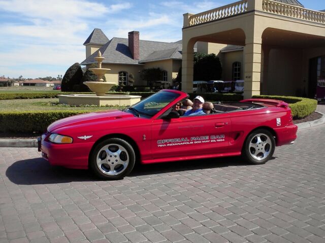 1994 Rio Red Ford Mustang Convertible