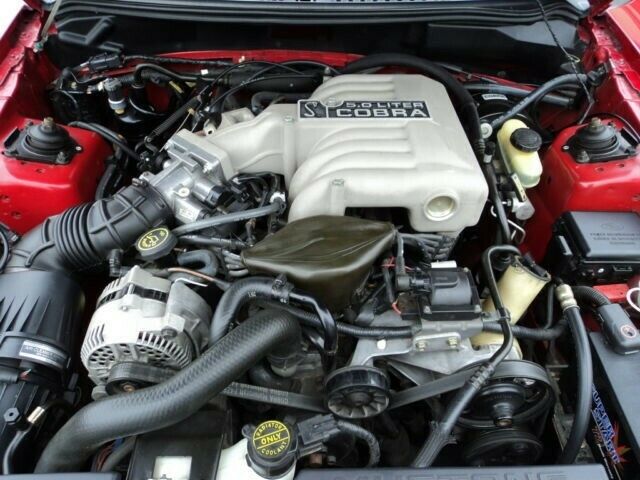 1994 Rio Red Ford Mustang Convertible