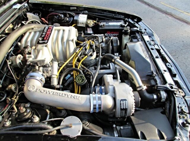 1993 Black Ford Mustang Hatchback