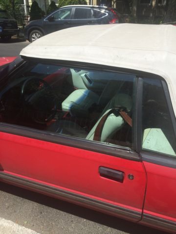 1992 Green Ford Mustang Coupe