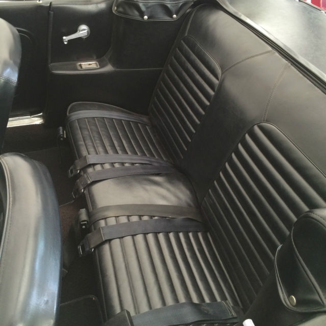 1965 Burgundy Ford Mustang Convertible