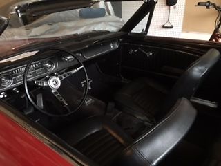 1965 Red Ford Mustang Convertible