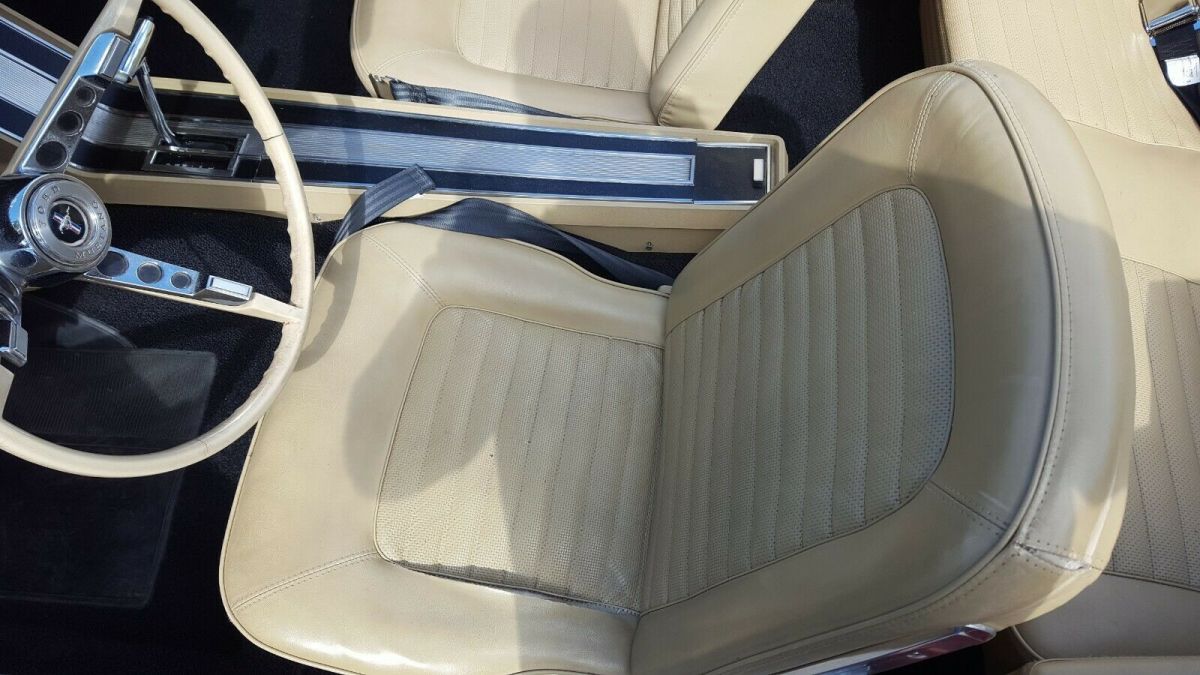 1966 Red Ford Mustang Convertible