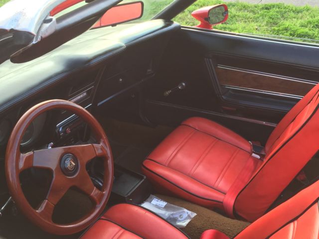 1971 Red Ford Mustang Convertible