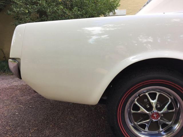 1966 Wimbleton White - original color, repainted Ford Mustang Convertible