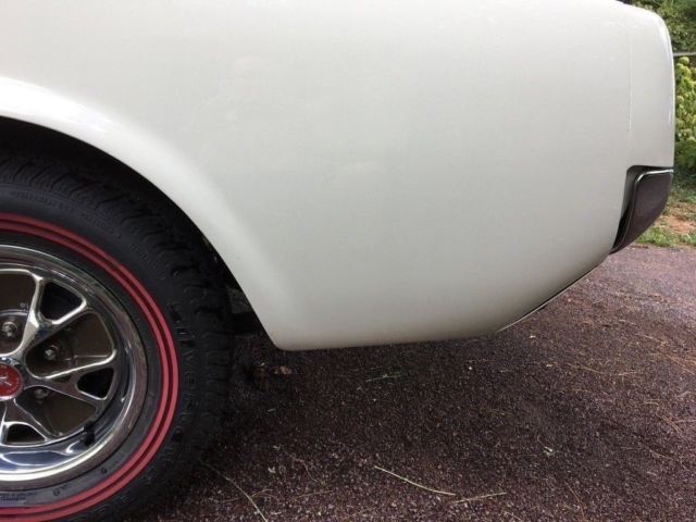 1966 Wimbleton White - original color, repainted Ford Mustang Convertible