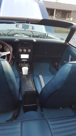 1971 Blue Ford Mustang Convertible