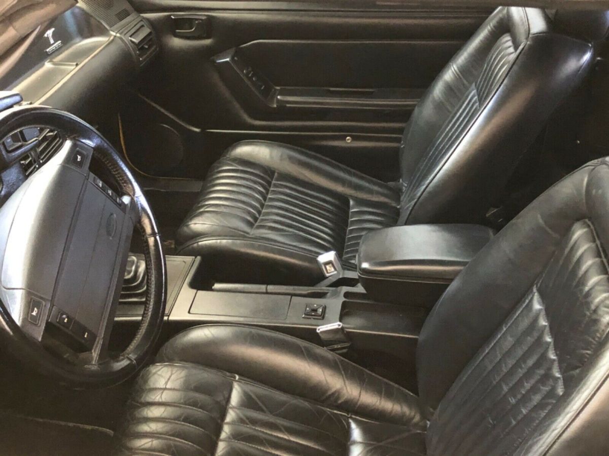 1993 Yellow Ford Mustang Convertible