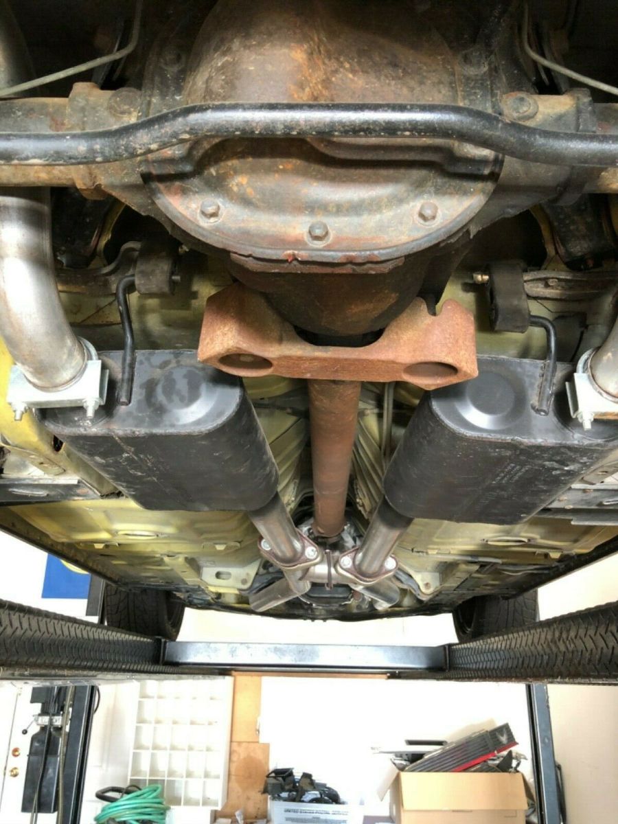 1993 Yellow Ford Mustang Convertible