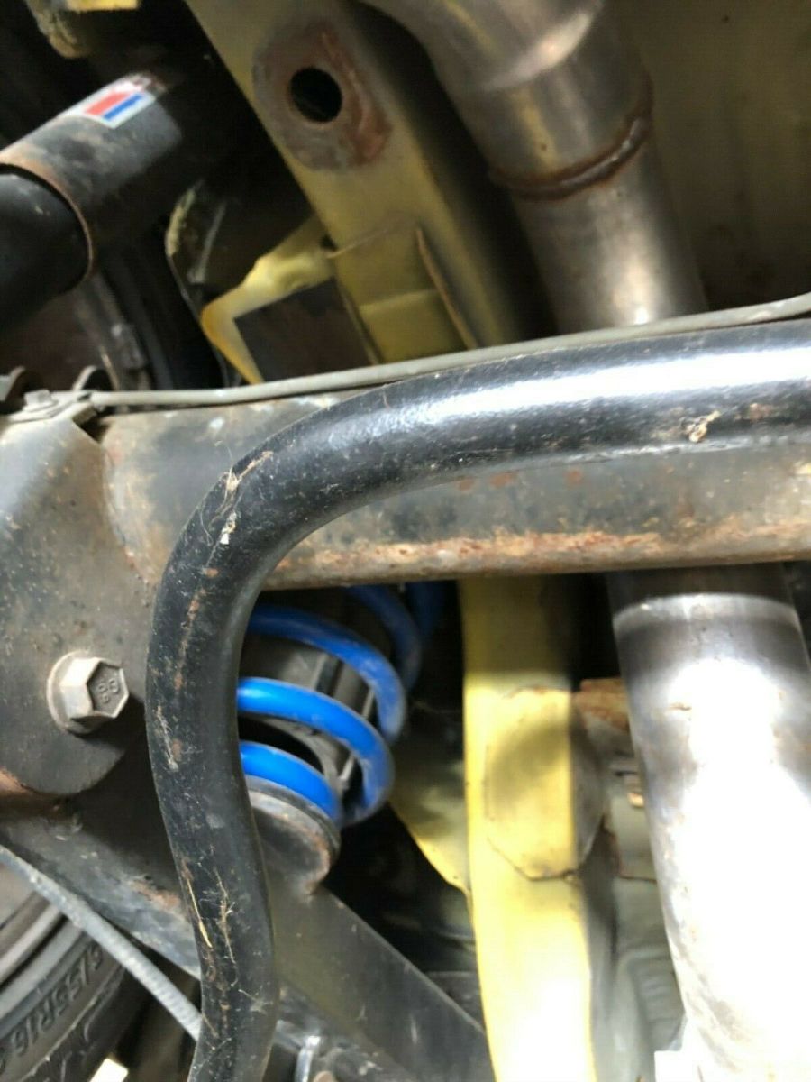 1993 Yellow Ford Mustang Convertible