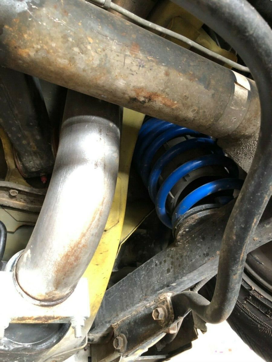 1993 Yellow Ford Mustang Convertible