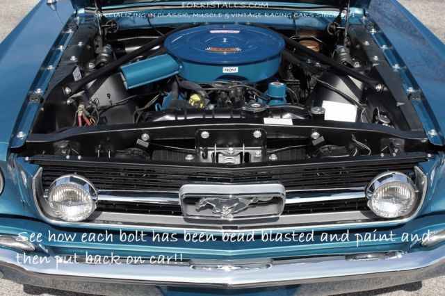 1966 Silver Blue Ford Mustang Convertible